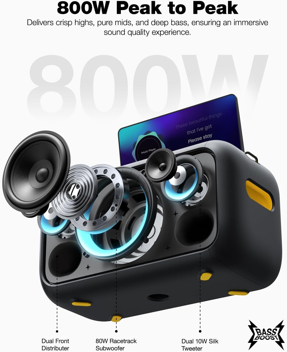 Touch Screen Speaker